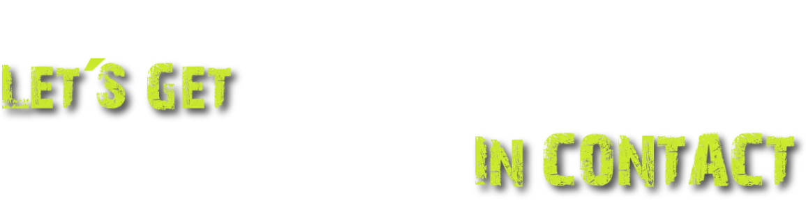 "get in contact" headline